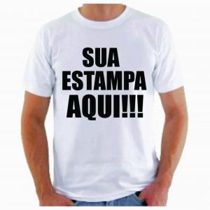 Camisa estampada Poliester / algodão     